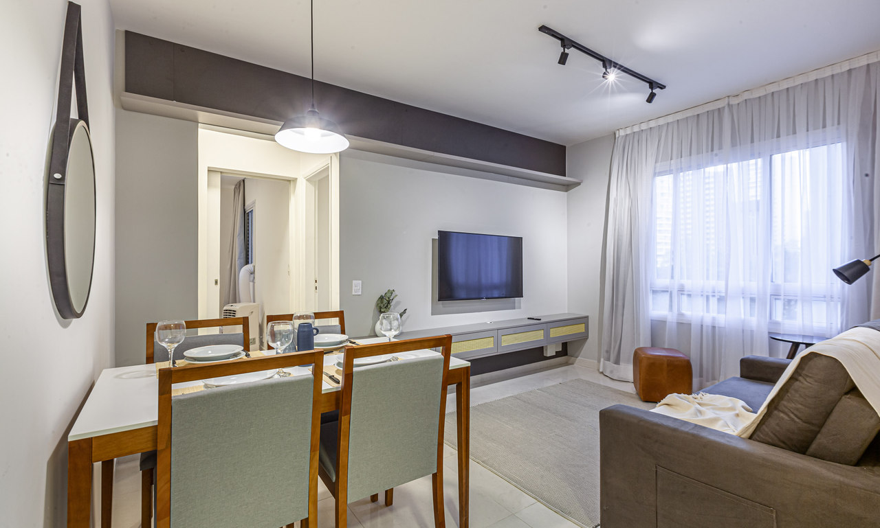 Apartment for rent Brooklin, São Paulo BK0006 Tabas